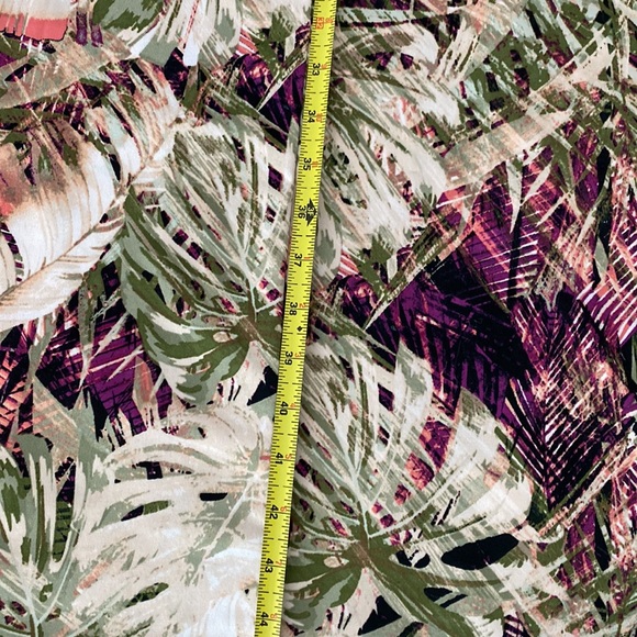 Women’s Chelsea Taylor Maxi Dress Plant Print Size Small - Picture 8 of 10